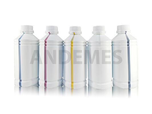DTF 잉크 인쇄 1000ml 병 맑은 색상 물 기반 색소 잉크 섬유에