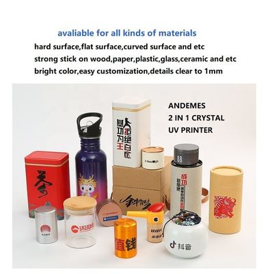 3060 3 in 1 Roll to Roll Andemes A3 UV 플래트베드 프린터 식품점의 UV 프린터