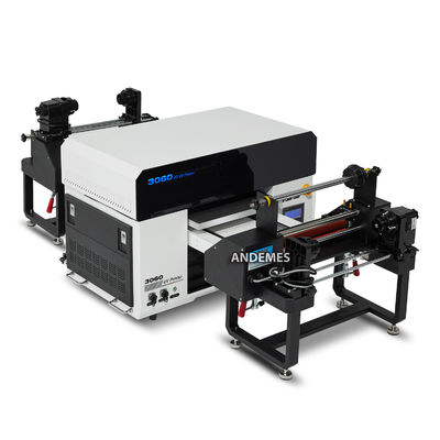 3060 UV 프린터 A3 롤에서 롤 3 in 1 UV 인쇄 및 평면 인쇄 상자 XP600 듀얼 헤드 병 UV 프린터