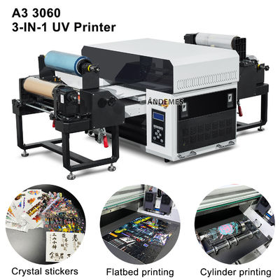 30cm A3 롤 투 롤 UV 프린터 XP600 헤드와 CE/UKCA/ROHS 인증서