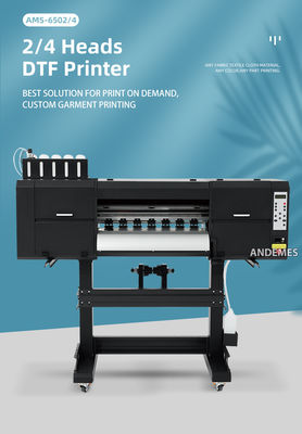 티셔츠 인쇄용 다채색 24인치 i3200 4 헤드 DTF 프린터 60cm 세트 잉크젯 프린터