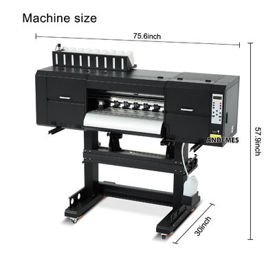 전압 220V/110V A1 60CM 4 헤드 DTF 디지털 프린터 I3200 프린트 헤드 및 쉐이커 오븐