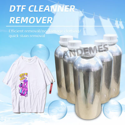 DTF 후 관리 청소 솔루션은 이전 적용 후 천의 부드러움을 회복합니다.