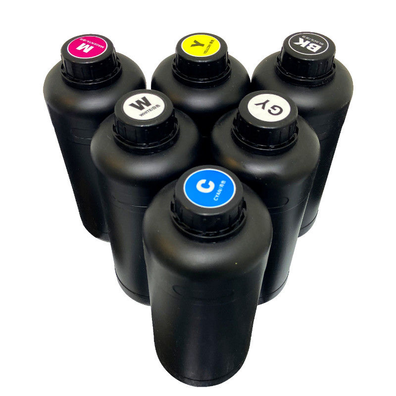 오토 머신 프린팅 UV DTF 전송 필름 Eps UV 프린터 잉크 500ml/1000ml 사라집니다