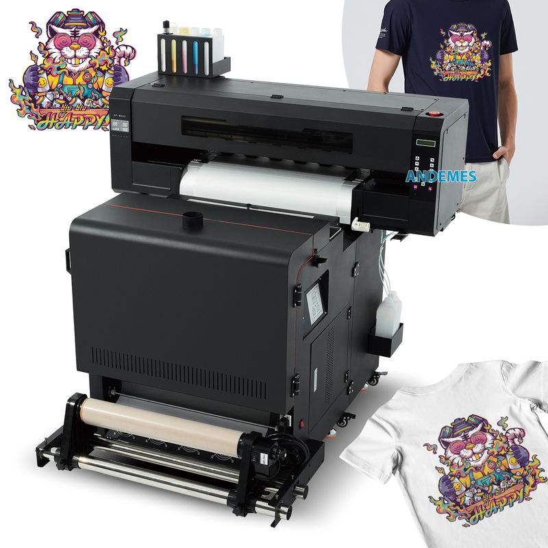 디자인 60cm A1 A2 A3 DTF 프린터 XP600 듀얼 I3200 헤드 및 올인원 기능