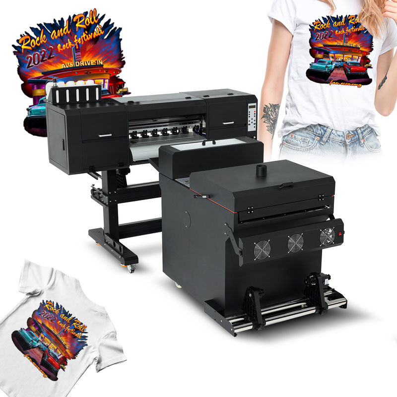 220V/110V 전압 60cm Andemes A1 DTF 프린터 듀얼 I3200 헤드와 파우더 쉐이커 오븐