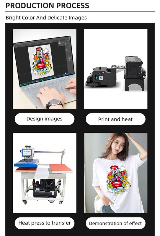 A3 DTF 프린터 윈도우 7/8/10 다기능 열 전달 및 A3 인쇄 크기 호환성