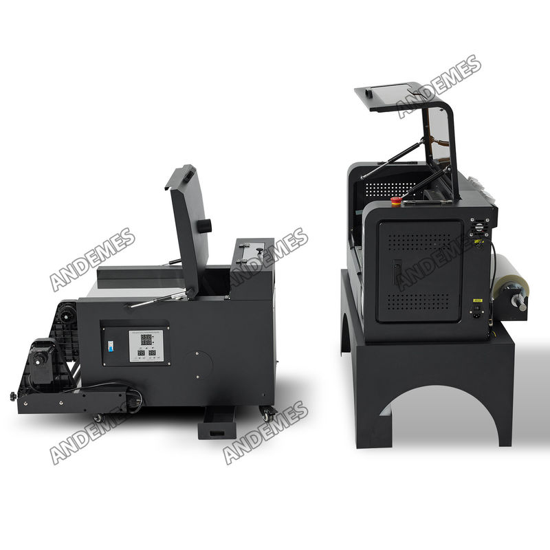 140 KG A2 잉크젯 프린터 XP600 프린트 헤드와 DTF 42cm 파우더 쉐이커 머신