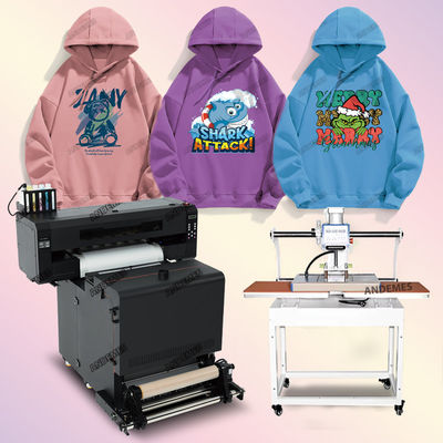 CE/UKCA/ROHS 인증을 받은 60cm DTF 프린터, DTF 흰 잉크와 고품질 인쇄에 1년 보증